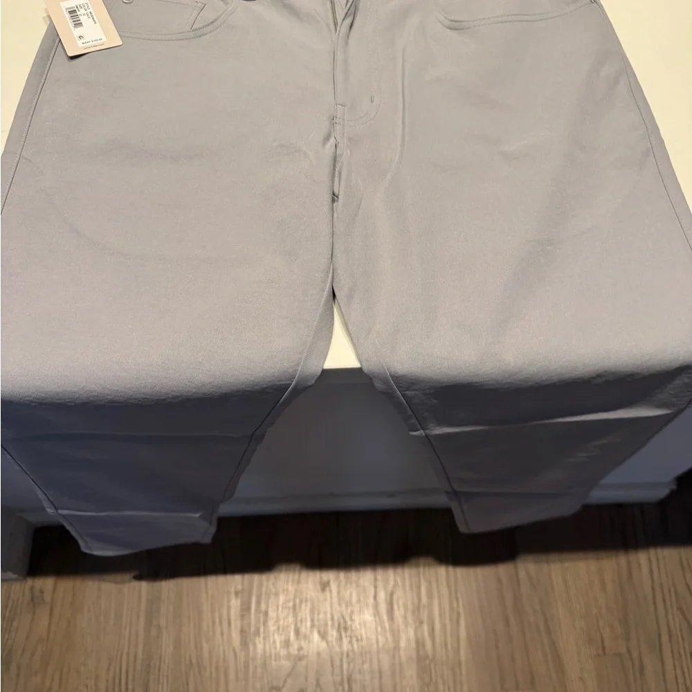 Peter Millar eb 66 5 pocket pants in Gale Grey. - Picture 2 of 5
